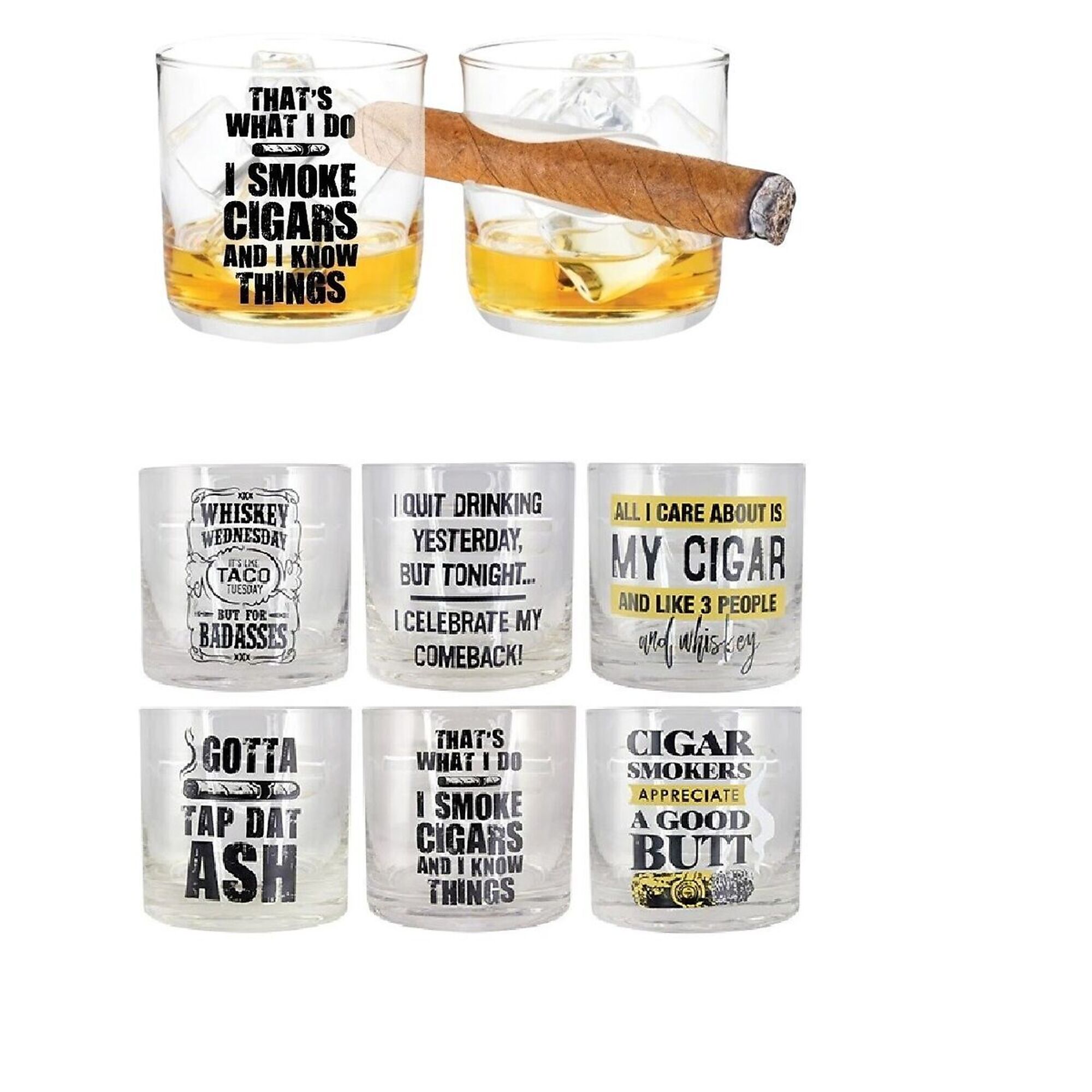 Cigar Glass, Model #02SSSO